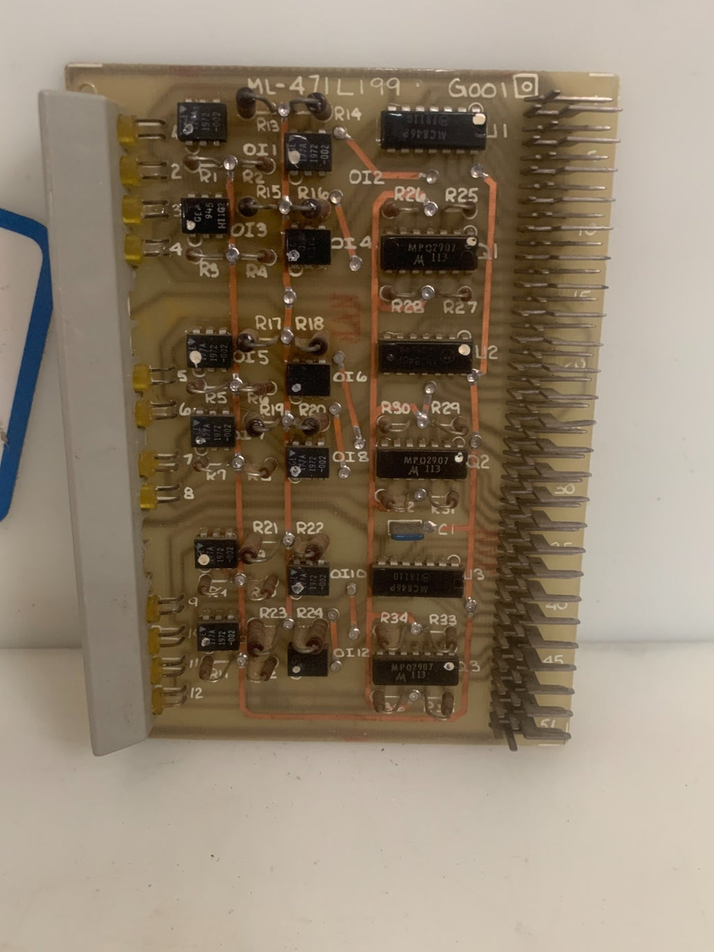 GENERAL ELECTRIC PCB CIRCUIT BOARD ML-471L199 G001