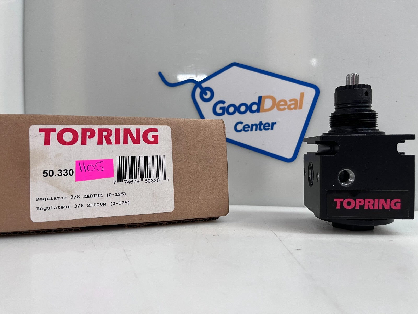 TOPRING 50.330 Regulator 3/8 Medium