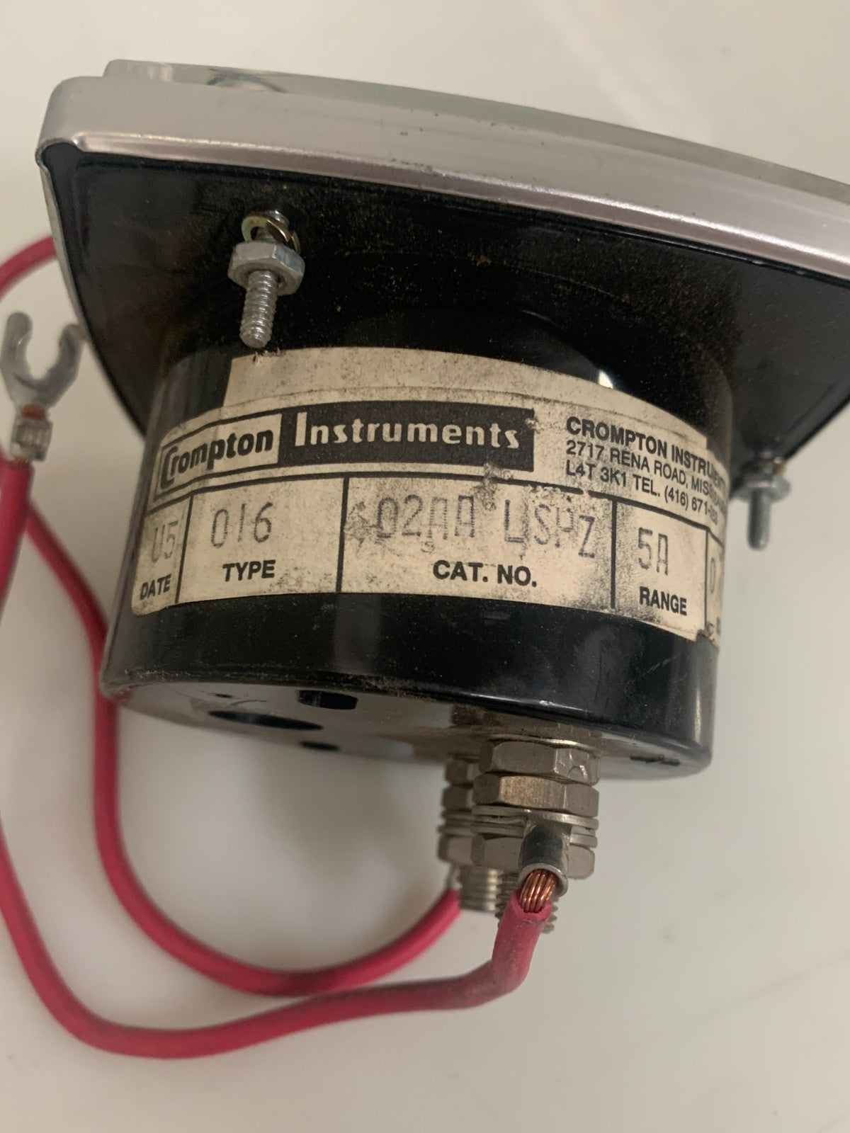 CROMPTON INST MIX LOT OF 4 PANEL AMP METER 3X 0-150 AND 1X 0-2003