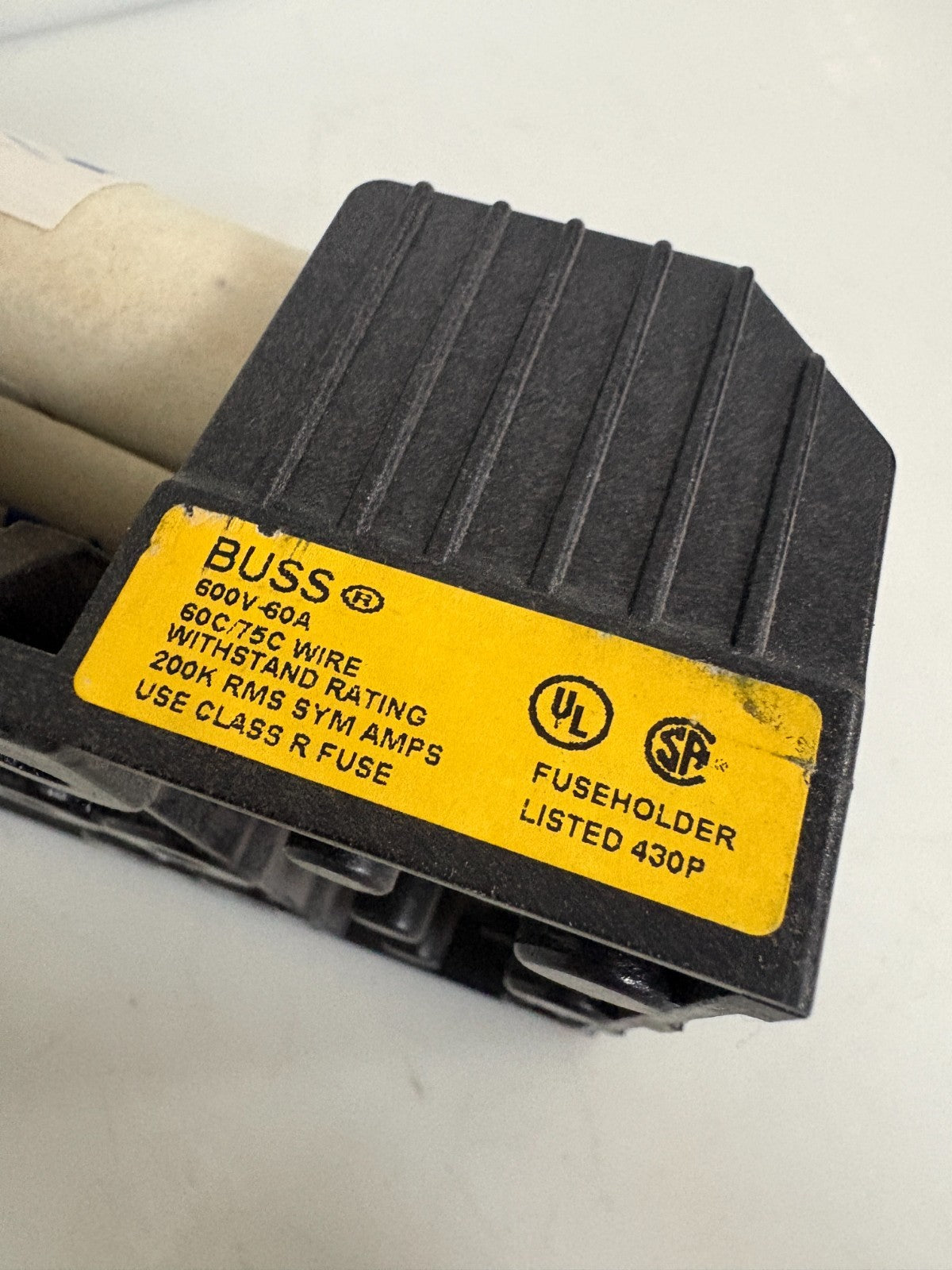 LOT OF 3 FERRAZ SHAWMUT TRIONIC TRS 60R 60 AMP IN BUSS R60060-3CR