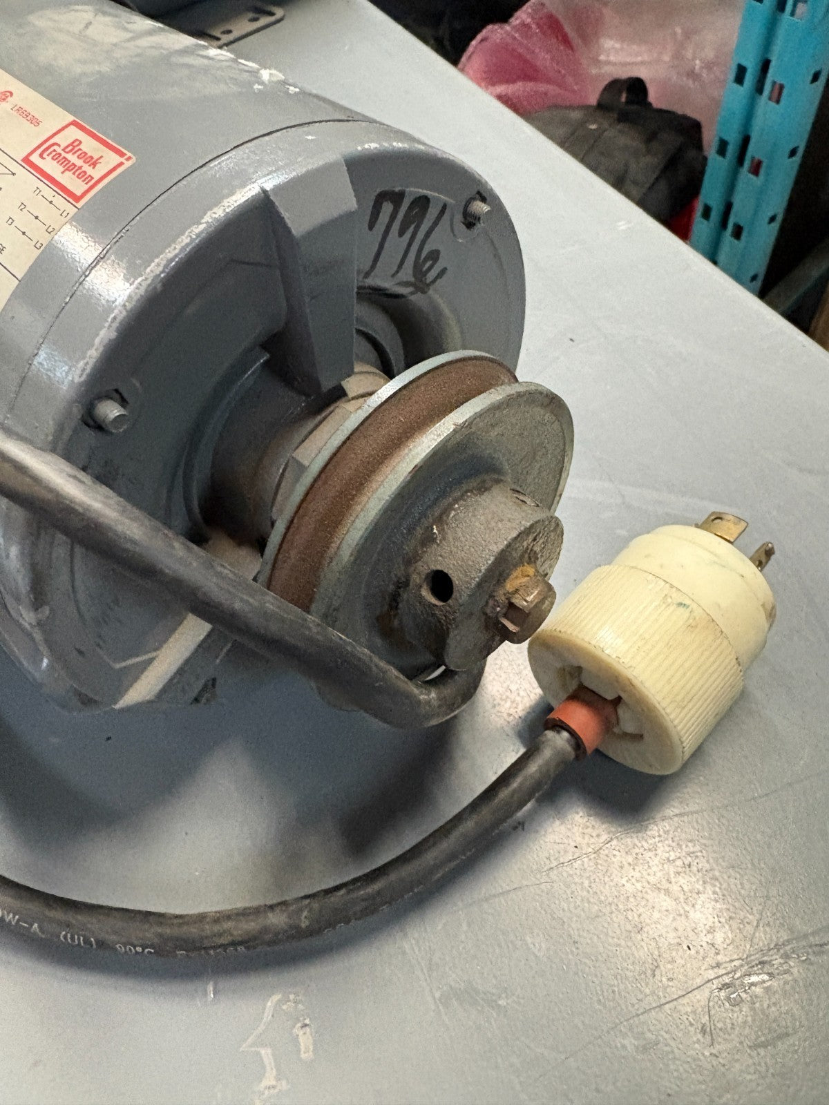 BROOK CROMPTON AC MOTOR 1HP
