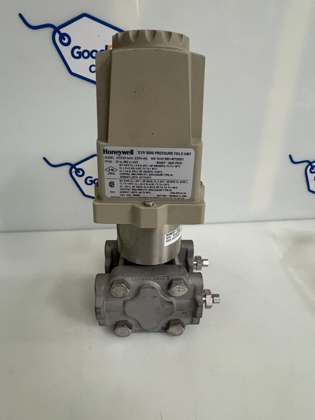 HONEYWELL XYR 5000 PRESSURE FIELD UNIT WD620-AAA-S2SH-AG