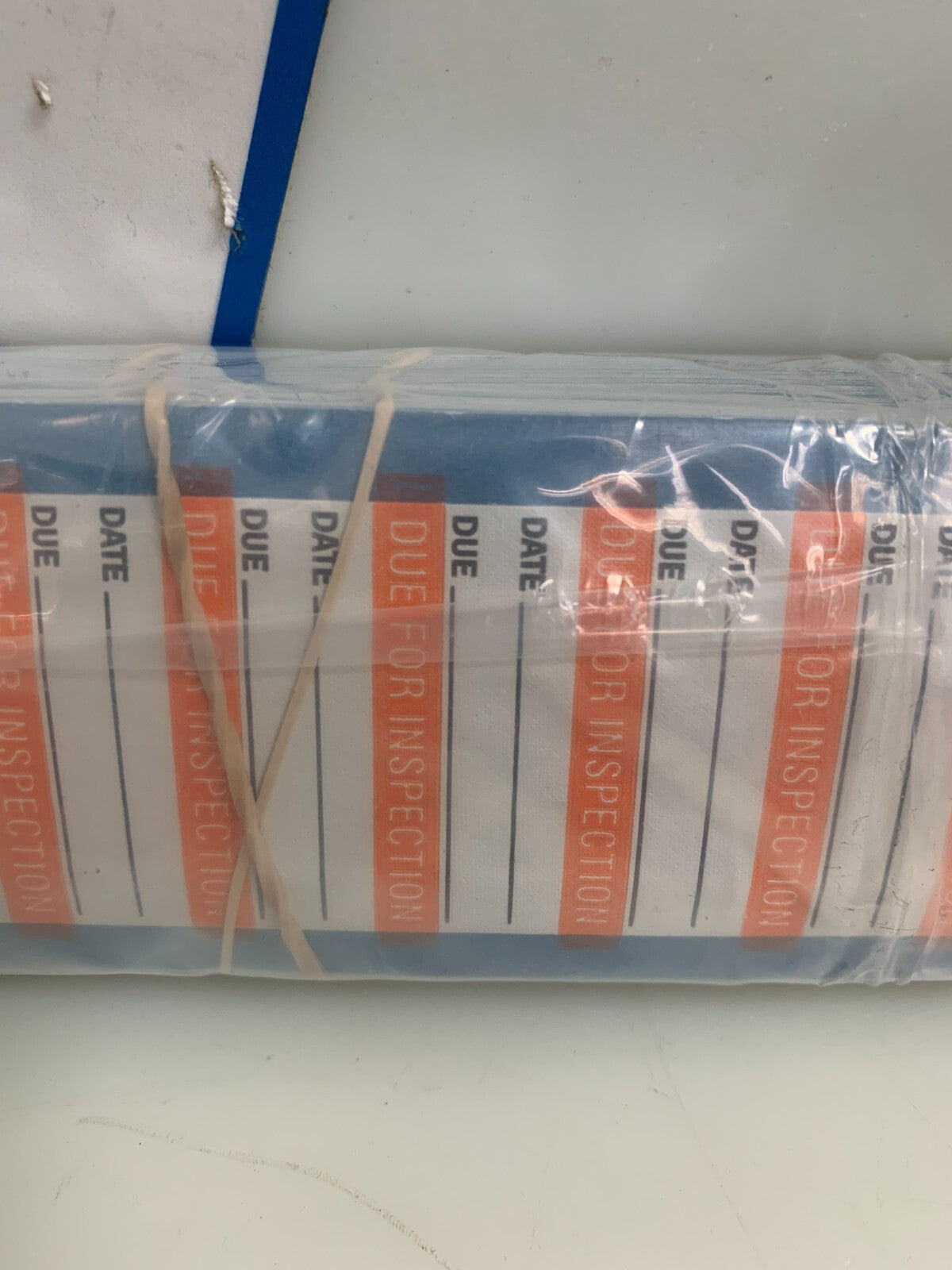 BRADY DUE FOR INSPECTION Y464174 B-500 50 CARDS PACK  8 AVAIL2