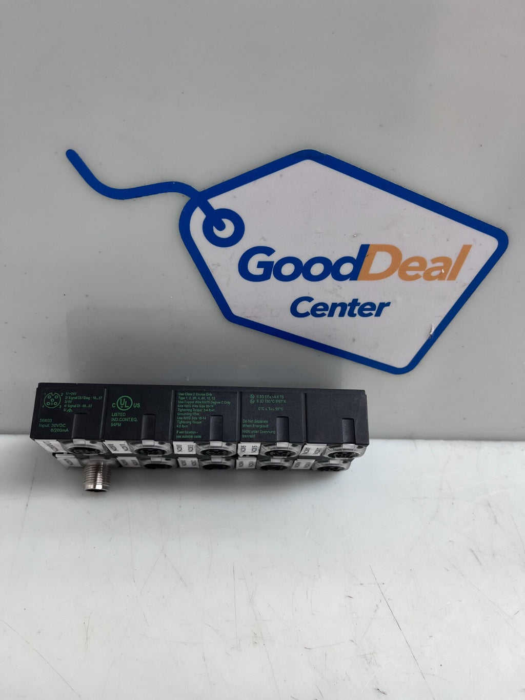 MURR ELEKTRONIK DI16 E 8XM12  I/O Extension Module Cube 67 56603 (USED)