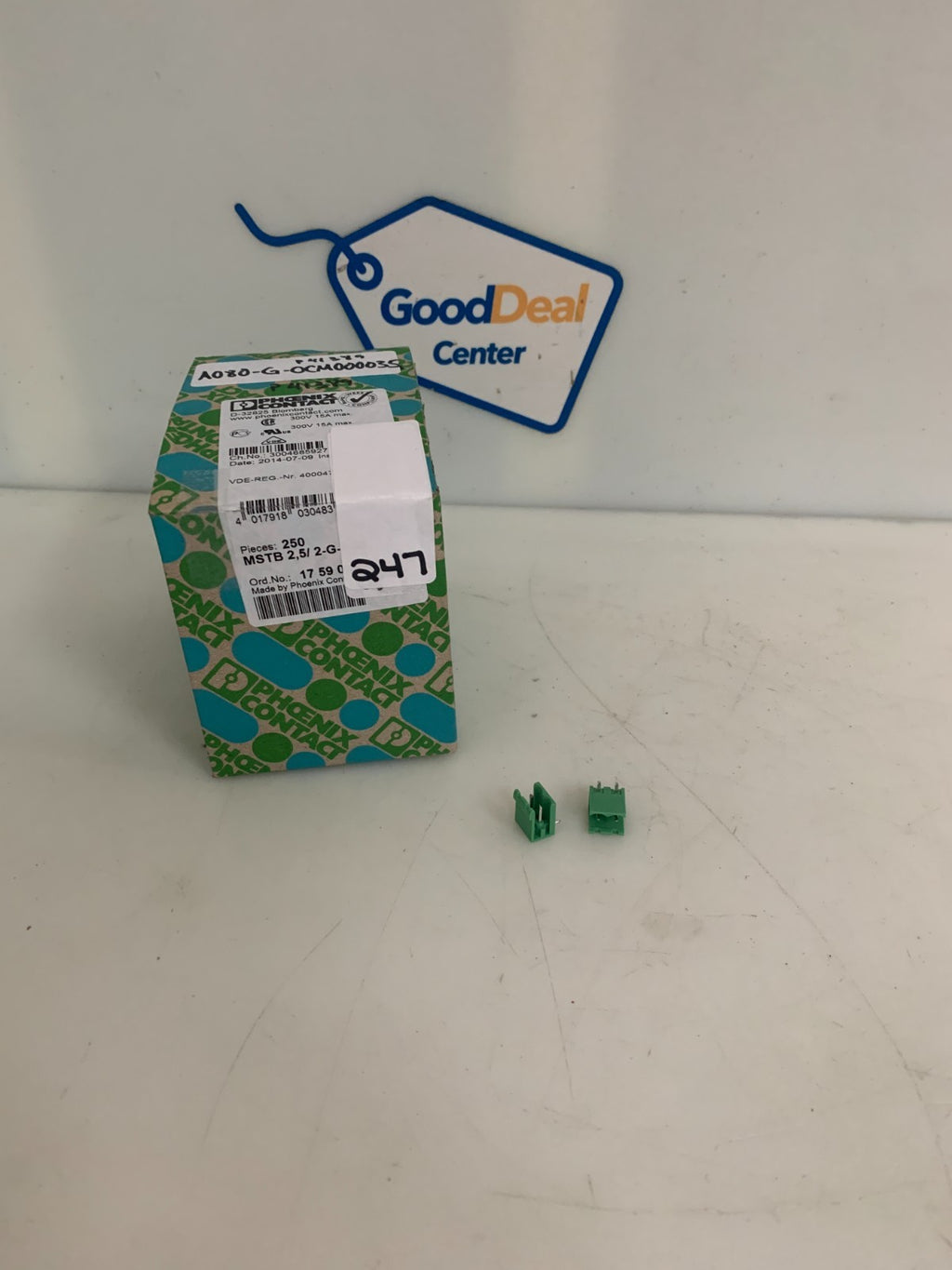 LOT OF 240 PHOENIX CONTACT TERMINAL CONNECTOR 300V 15 A MSTB 2,5/2-G-5,08