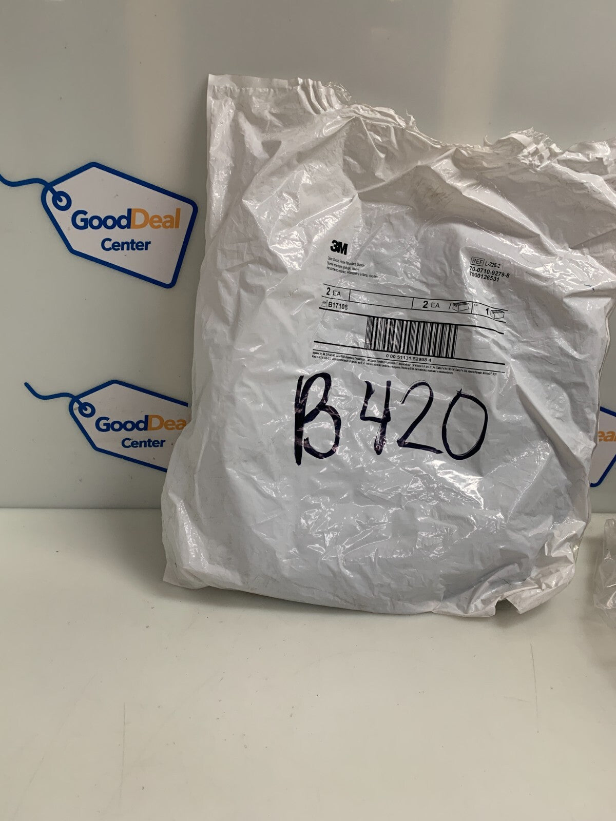 3M OUTER SHROUD FLAME RETARDANT L-225-2  BAG OF 2