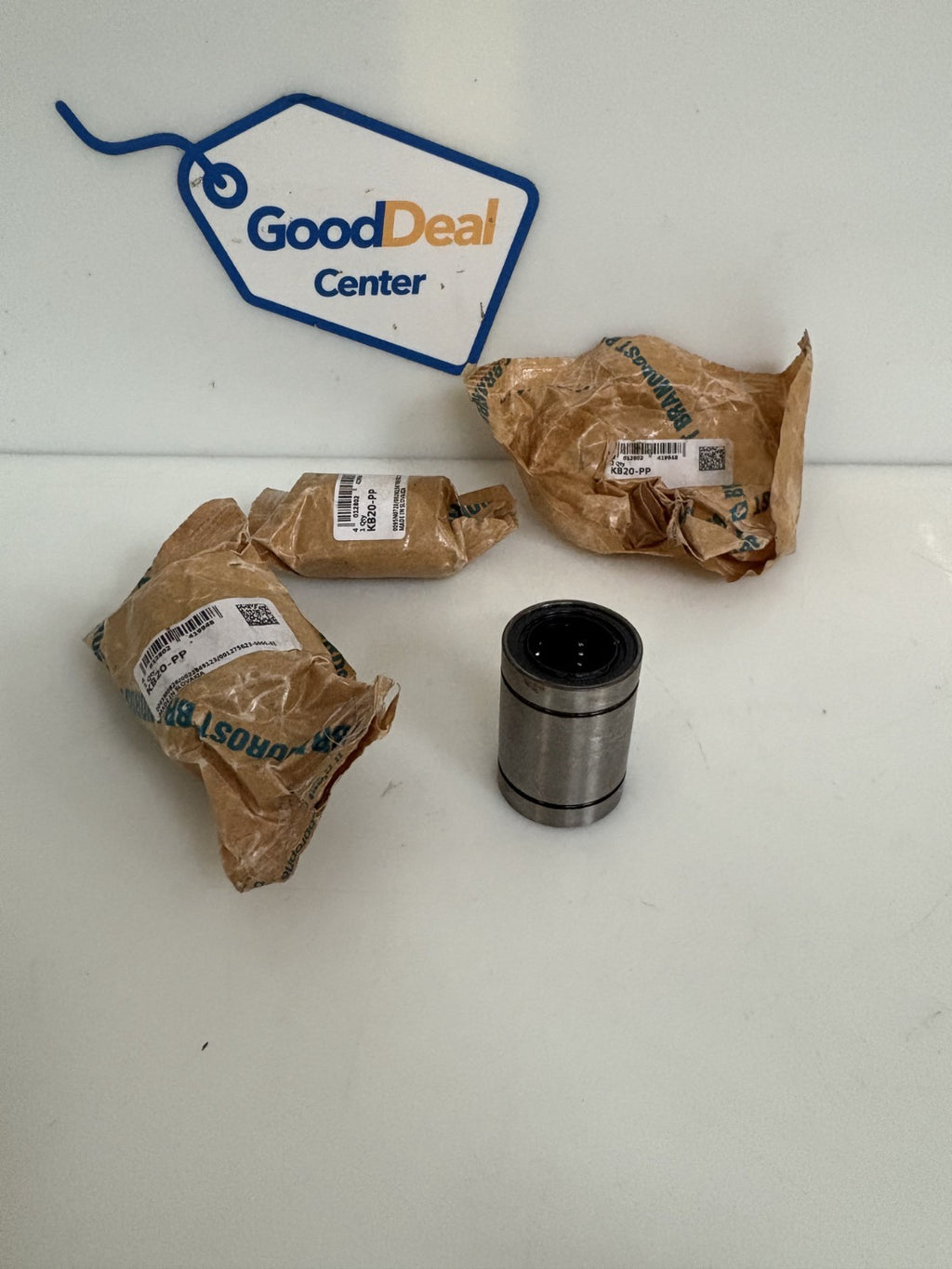 LOT OF 3 BRANOROST LINEAR BEARING BALL BUSHING KB20-PP 20MMX32MMX45MM0