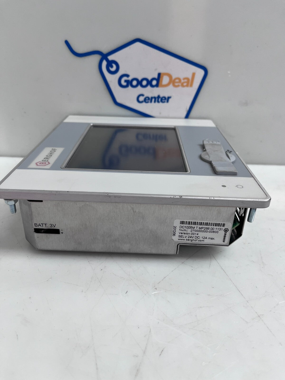 BERGHOF DC1005M T MP266 00 1131  Version:0014  Touch Panel3