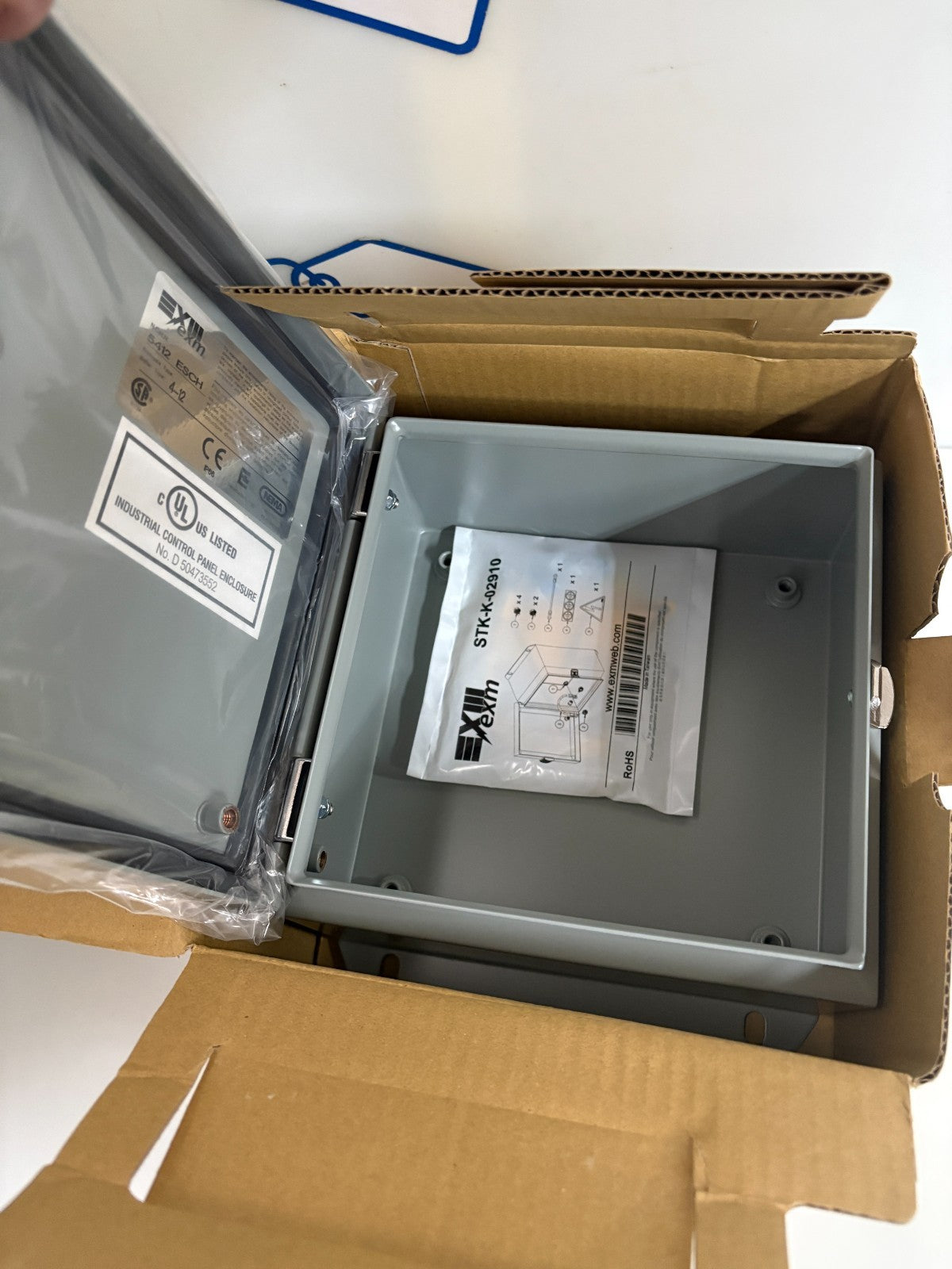 EXM JIC ENCLOSURE 8X8X4 5412 ESCH08080U2