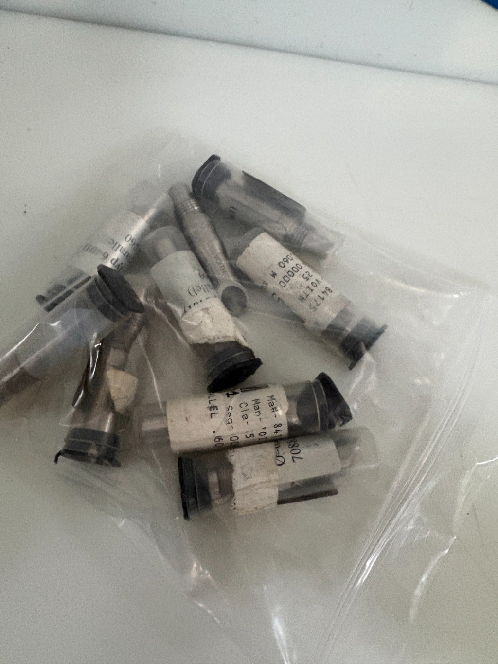 LOT OF 9 VOITH 2 HOLE SPRAY NOZZLE #841753