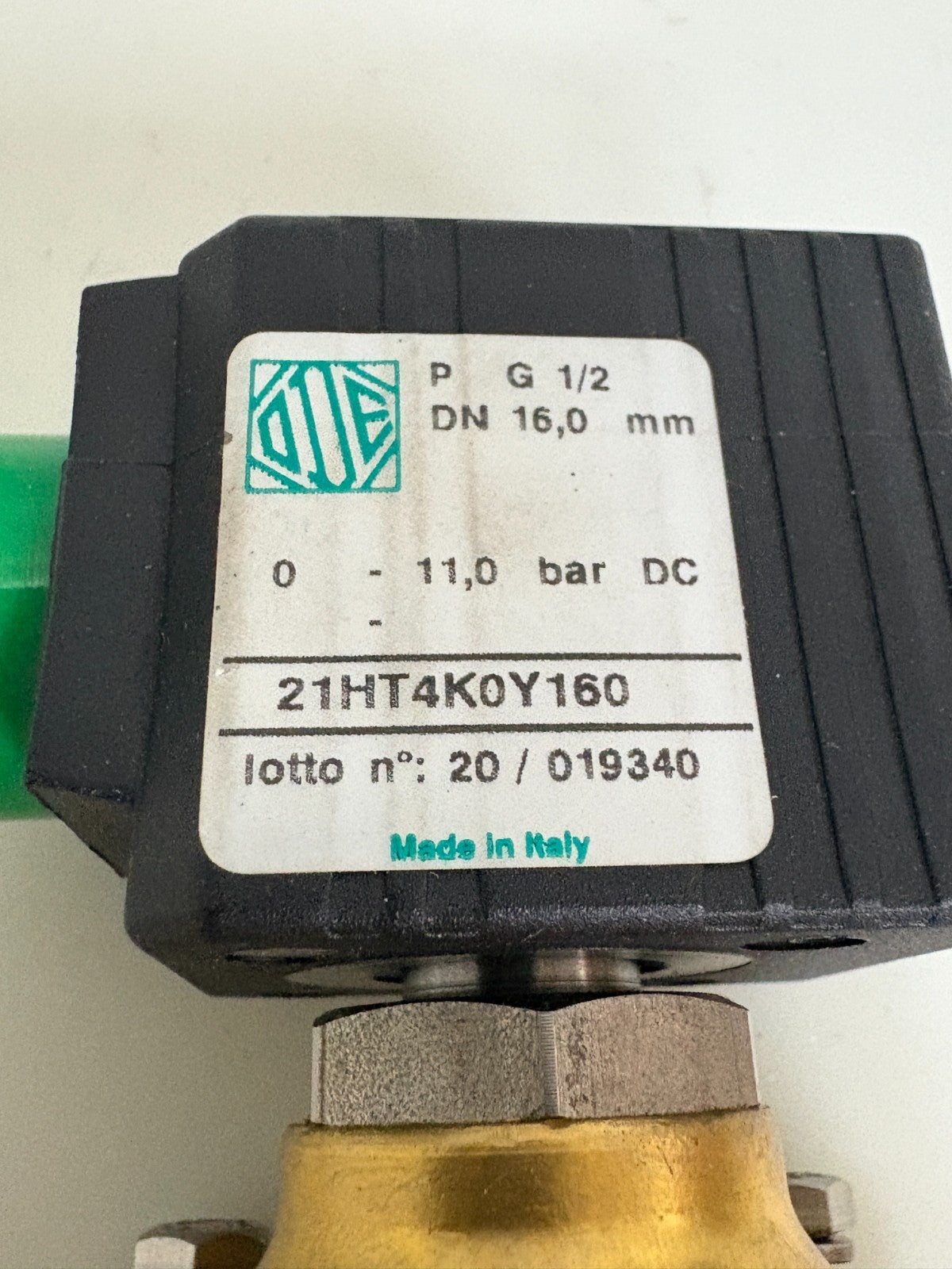 MULTIVAC ODE TWO WAY DIRECT ACTING SOLENOID VALVE 21HT4K0Y160