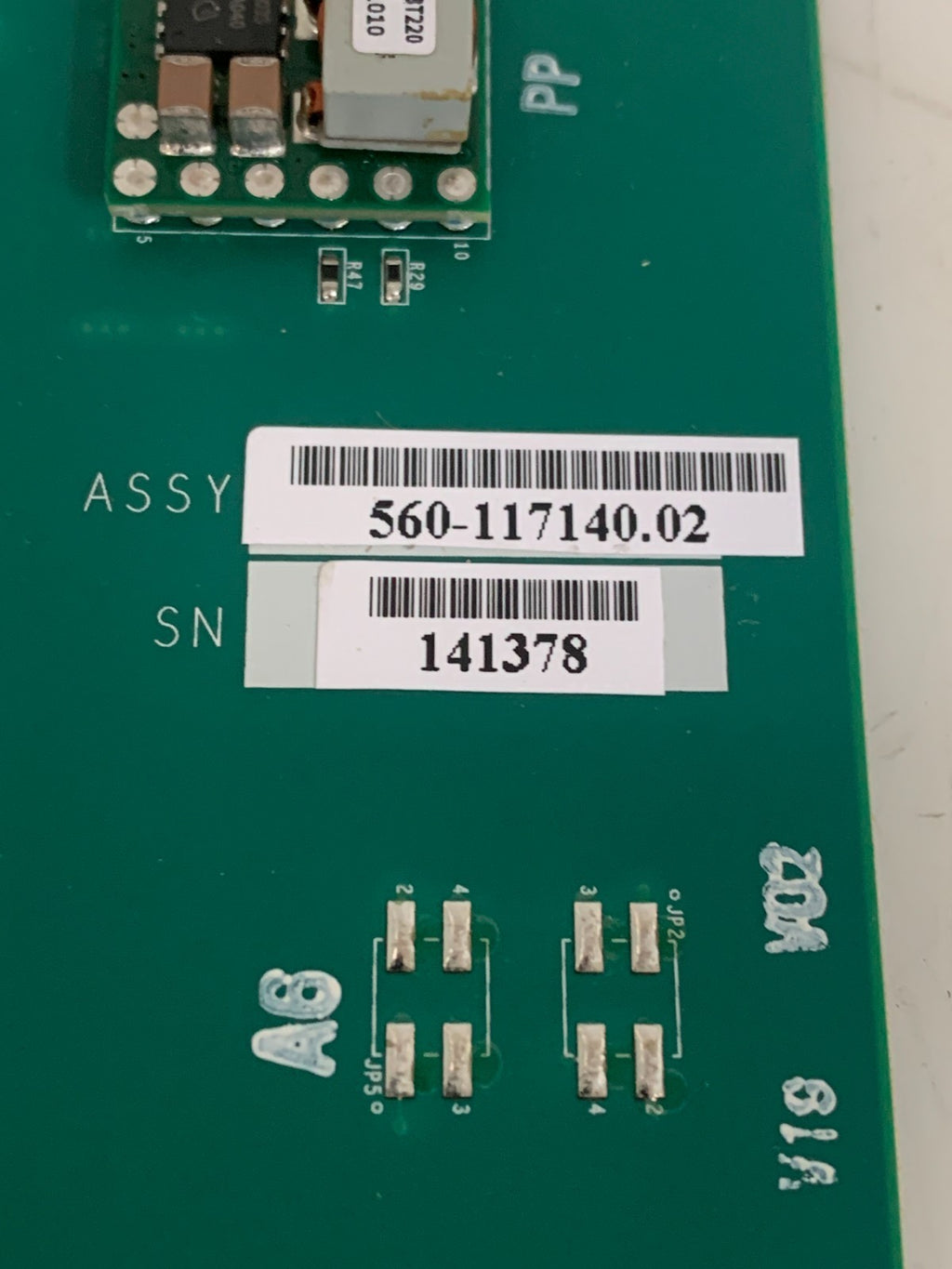 COGNEX IMAGE PROCESSING BOARD 560-117140-02