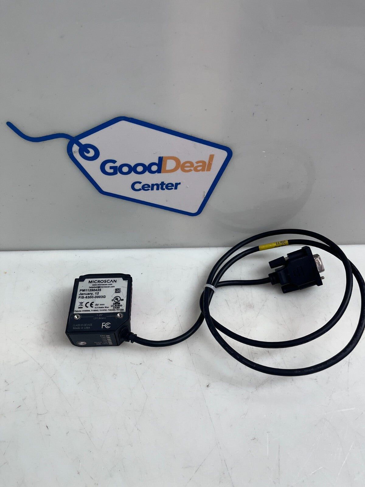 OMRON MICROSCAN FIS-6300-0003G Barcode Scanner PM11290425