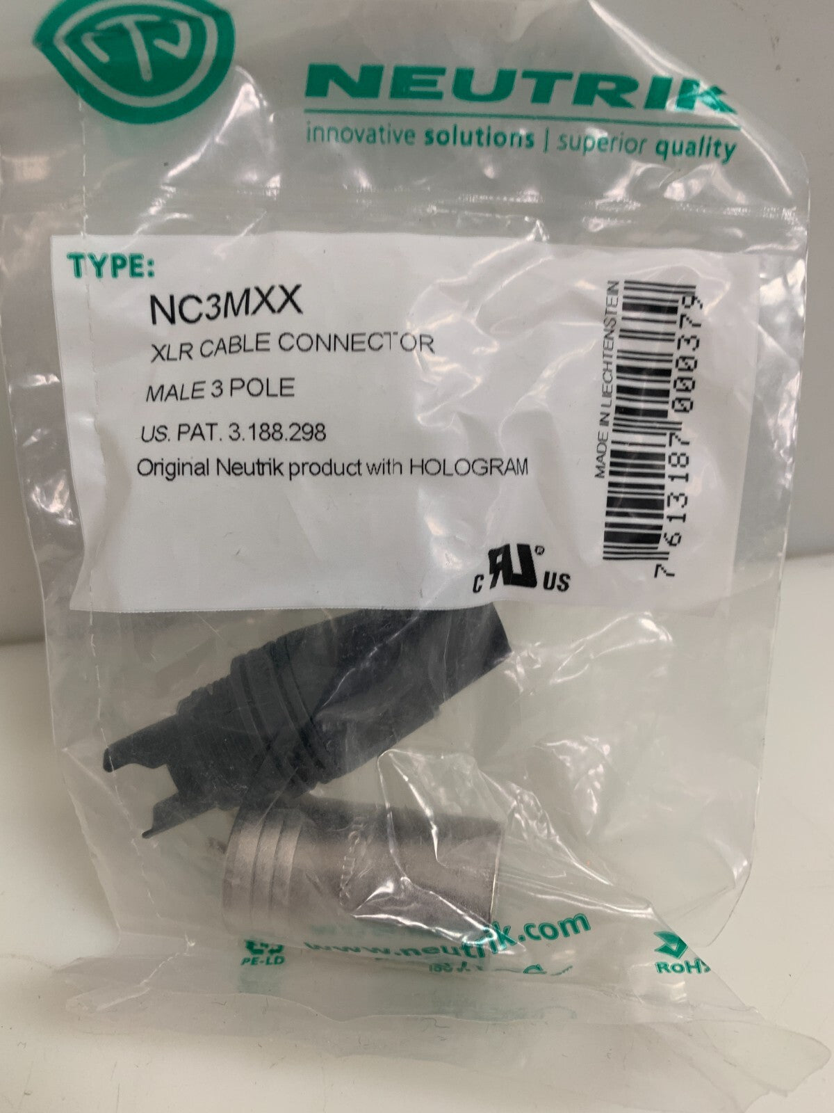 LOT OF 10 NEUTRIX NC3MXX MIX CABLE CONNECTOR1