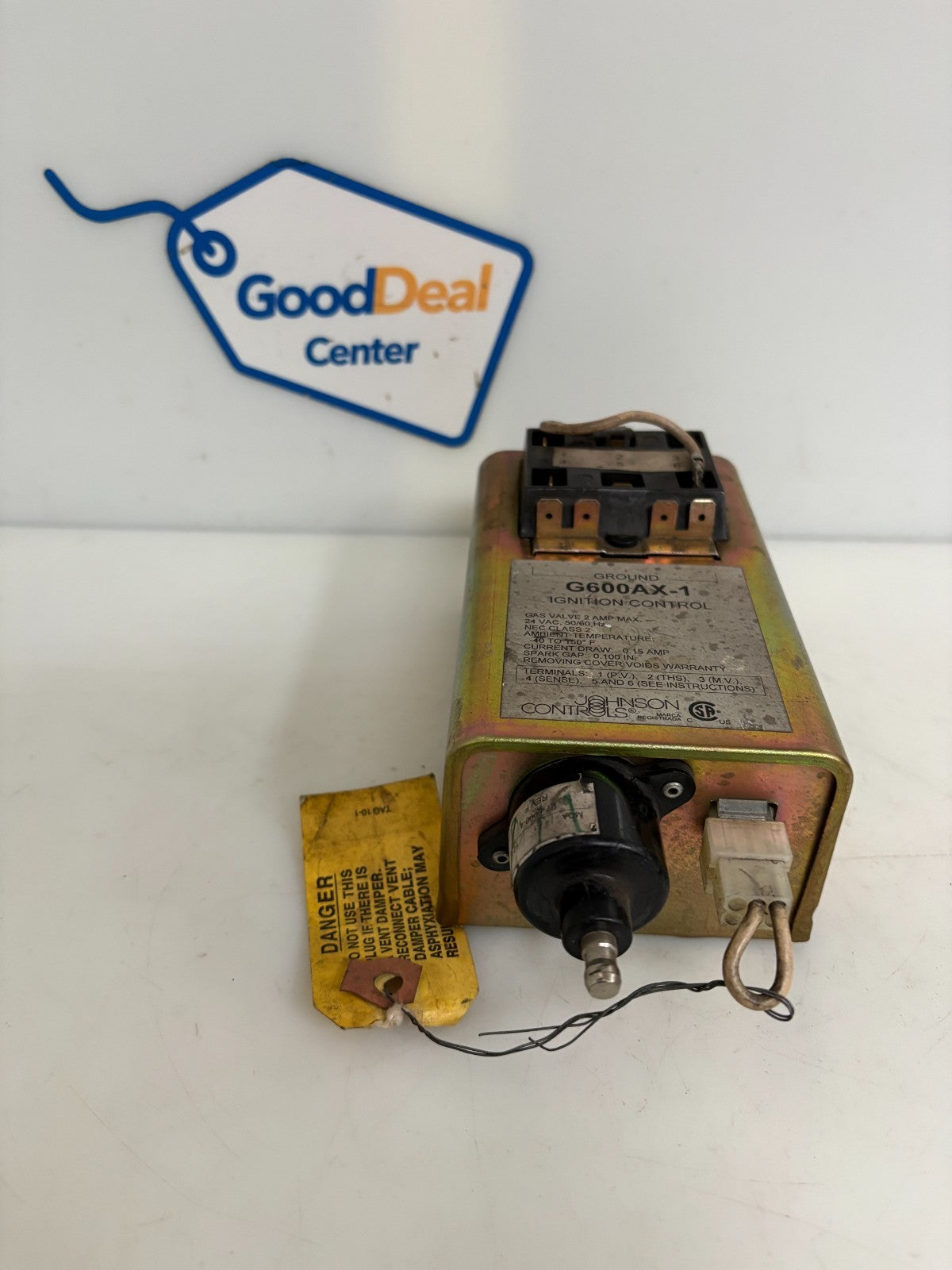 JOHNSON CONTROL GROUND IGNITION CONTROL G 600 AX-1