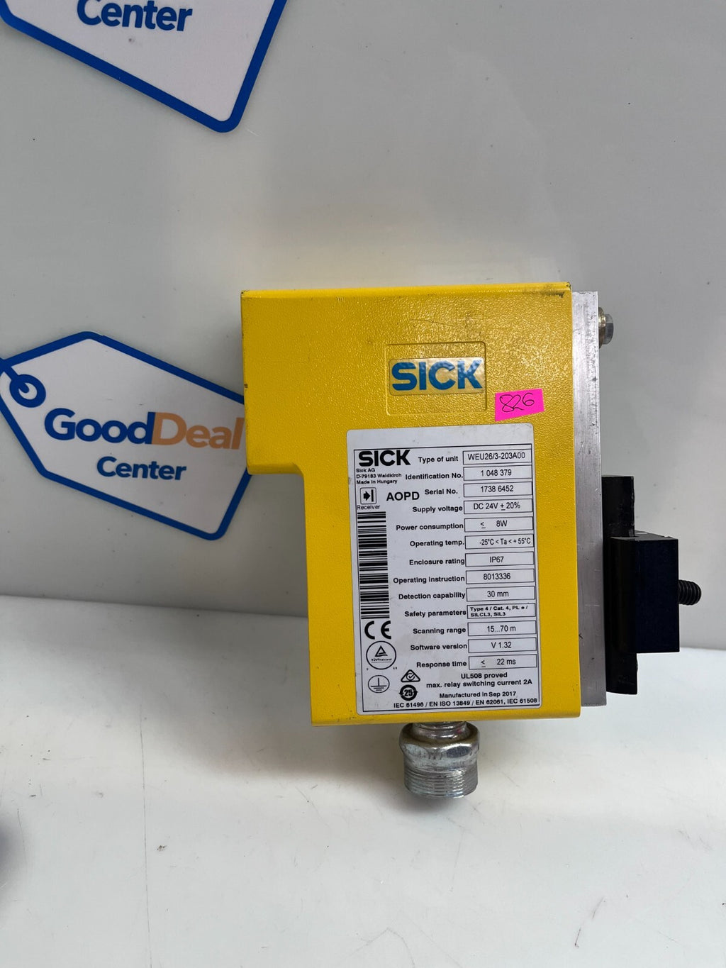 SICK WEU26/3-203A00 1048379 Safety Switch