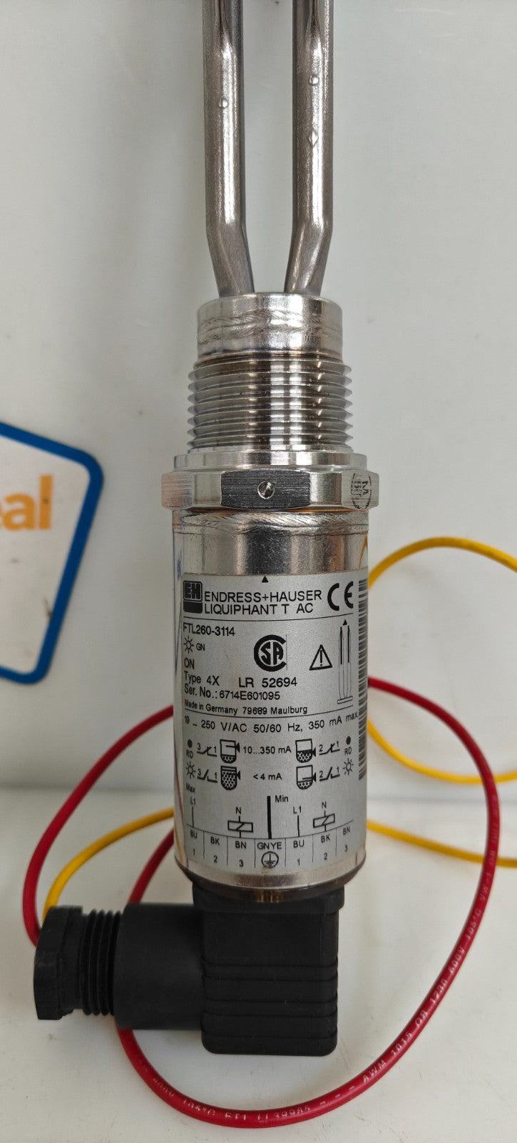 ENDRESS + HAUSER LIQUIPHANT T AC #FTL260-31142