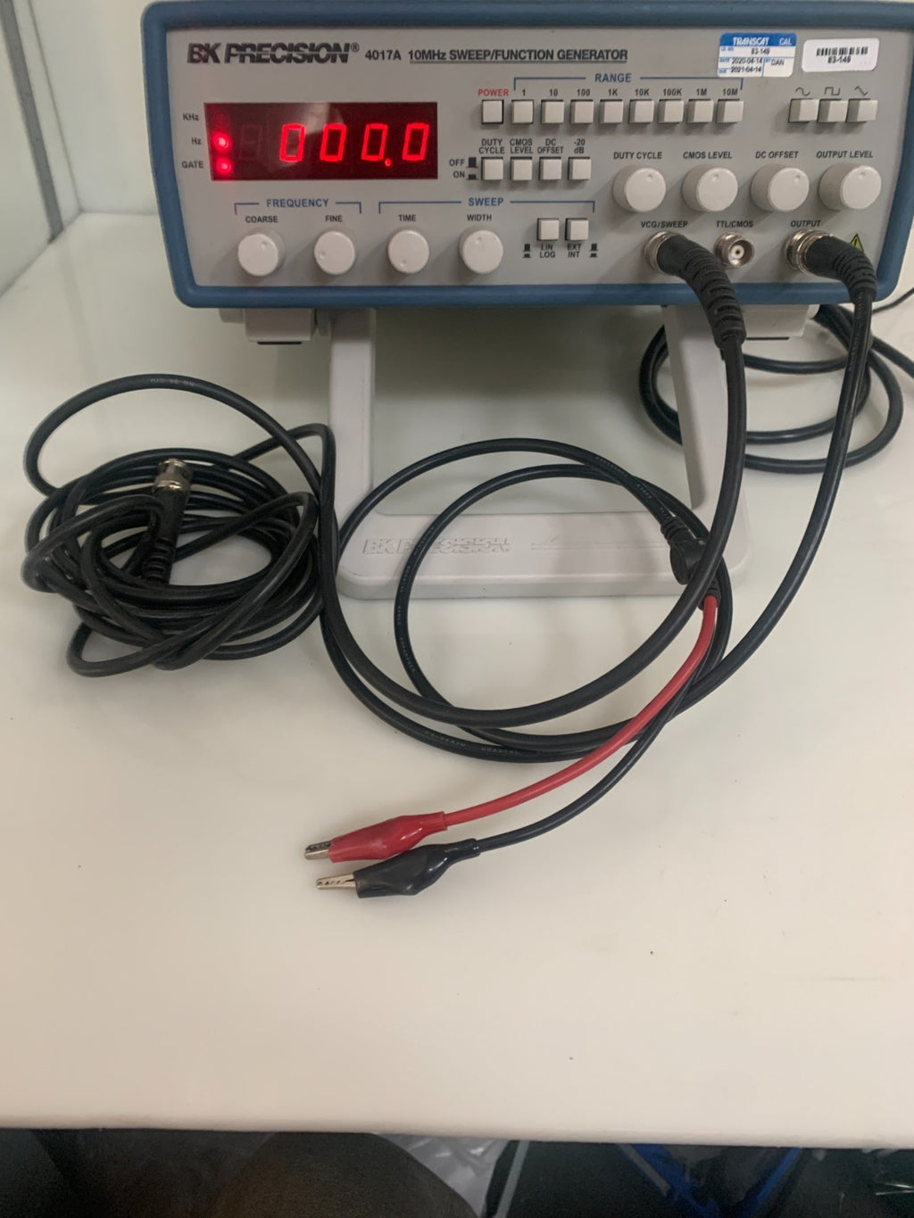 BK PRECISION 10MHZ SWEEP/FUNCTION GENERATOR #4017A