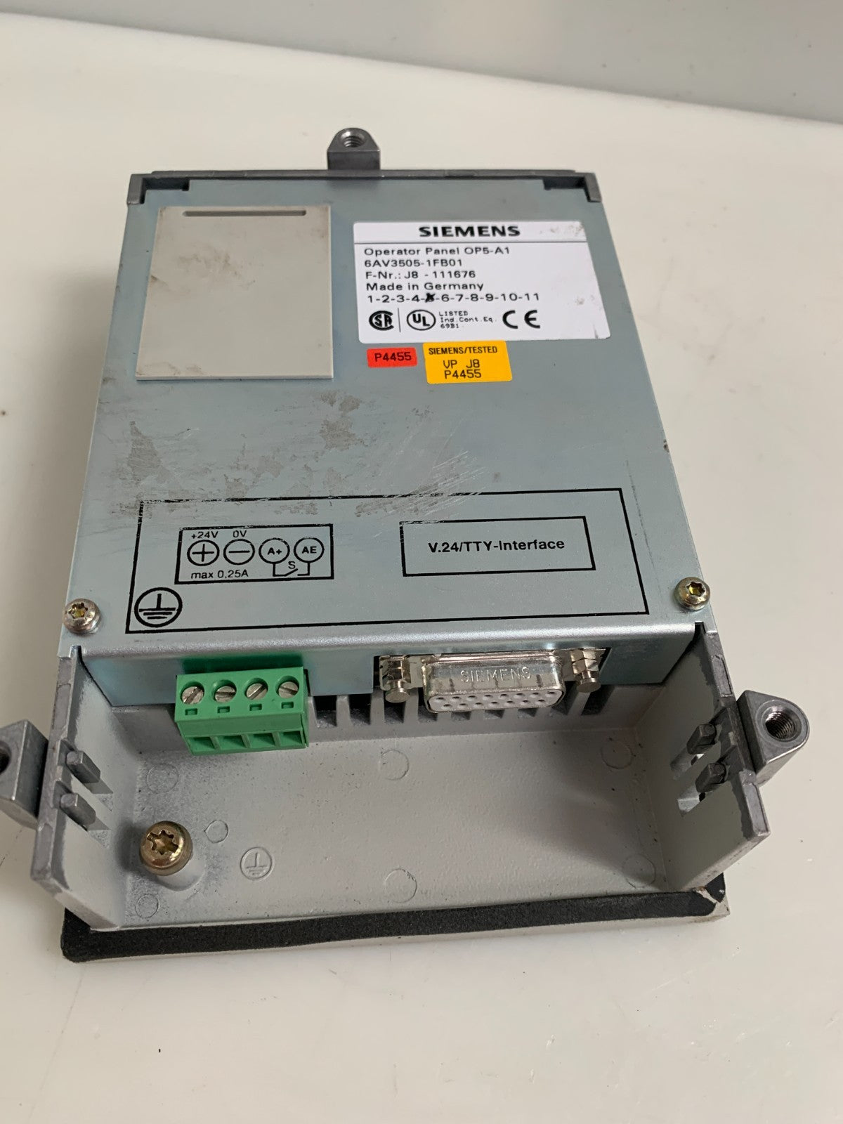 SIEMENS OPERATOR PANEL OP5-A1