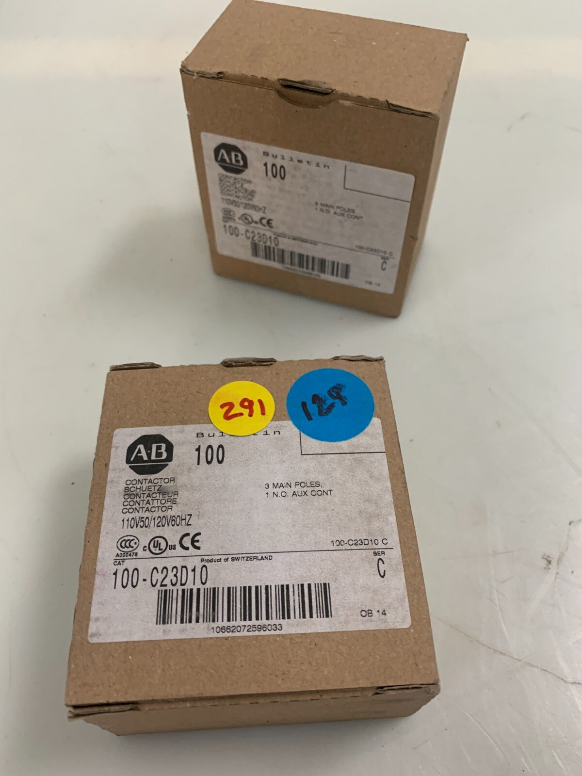 Allen Bradley Bulletin 100-C23D10 Contactor1