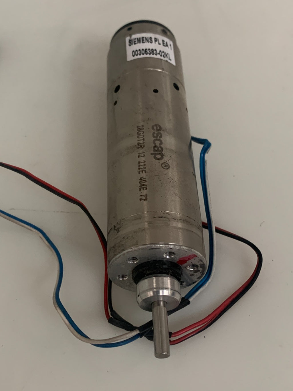 SIEMENS F4/F5 HEAD D-AXIS MOTOR 00306383-02 KL ESCAP 28 G DT2R 12 222E 404E 72