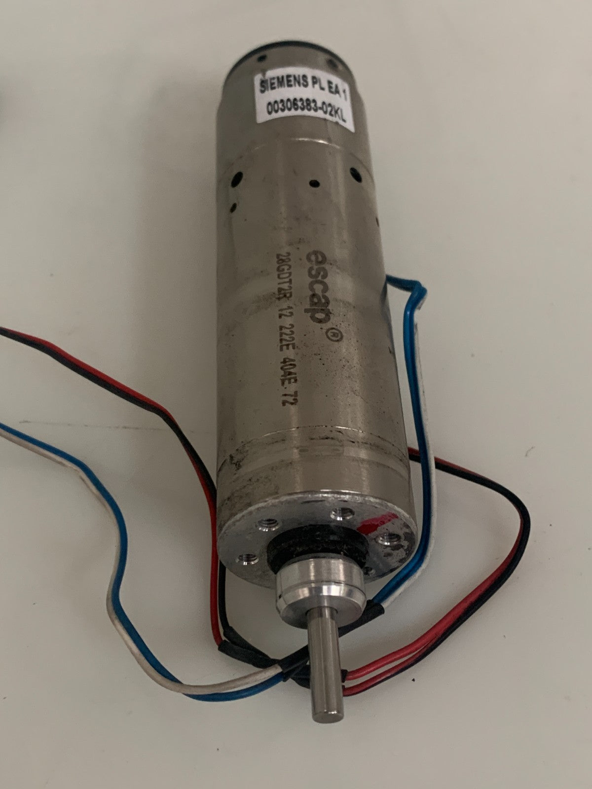 SIEMENS F4/F5 HEAD D-AXIS MOTOR 00306383-02 KL ESCAP 28 G DT2R 12 222E 404E 72