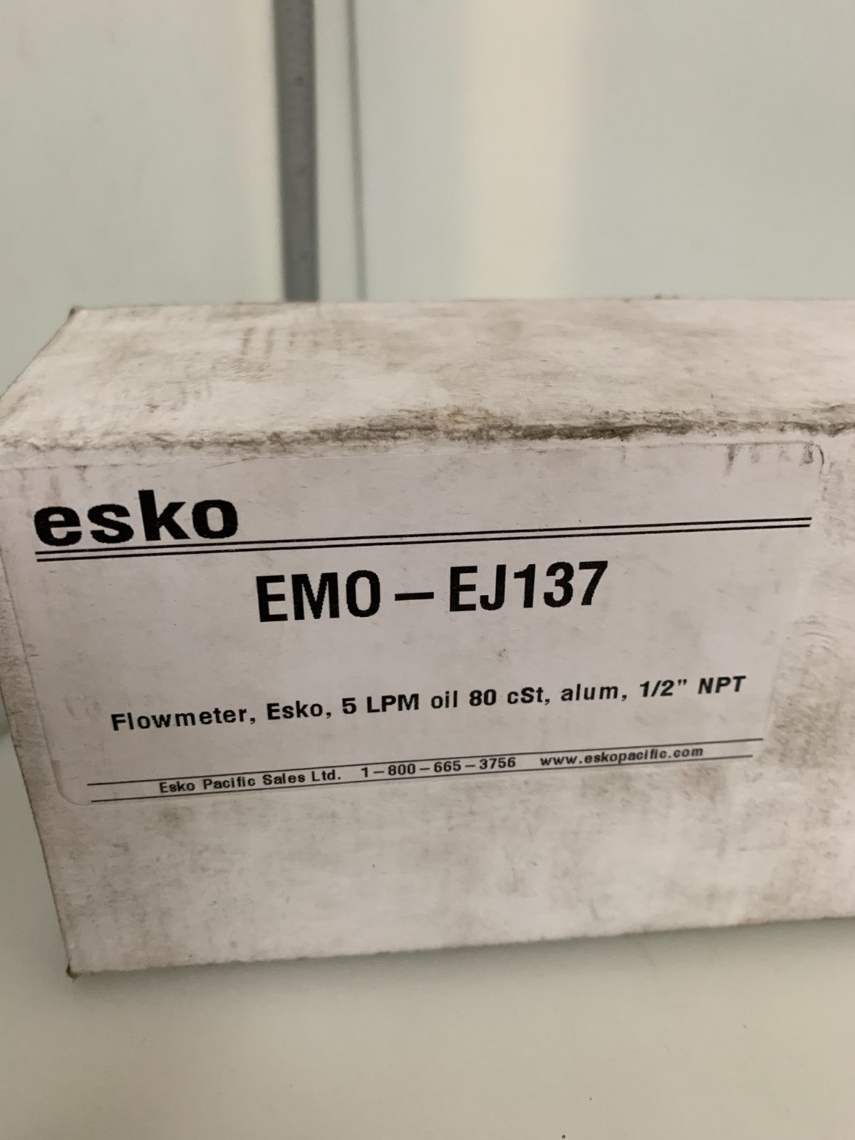 ESKO ALUMINIUM FLOWMETER 1/2" EMO-EJ137