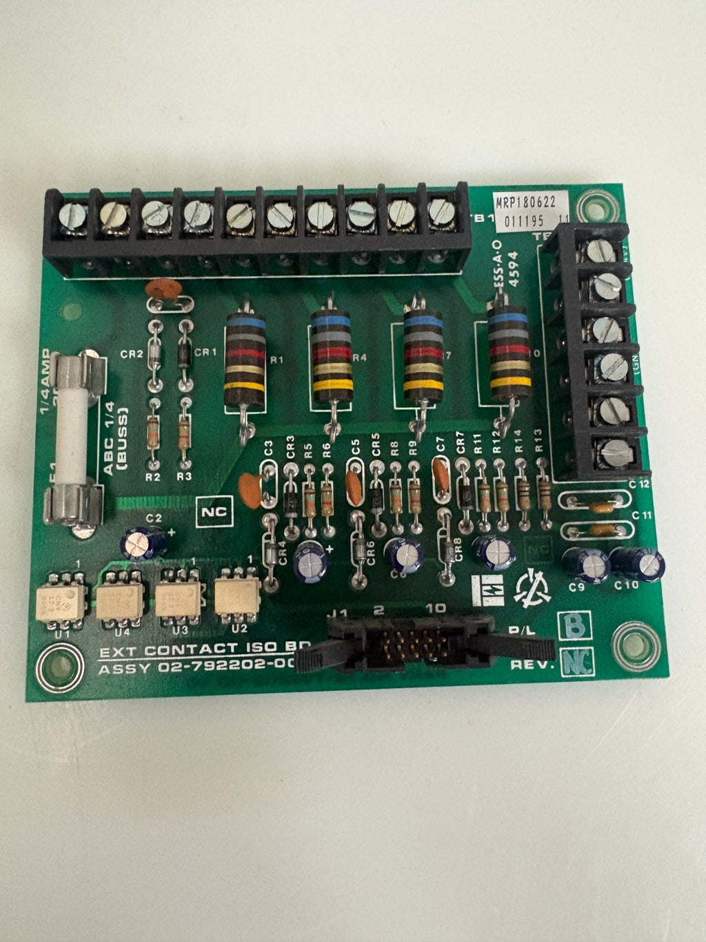 LIEBERT EXT CONTACT ISO BD ASSY 02-792202-002