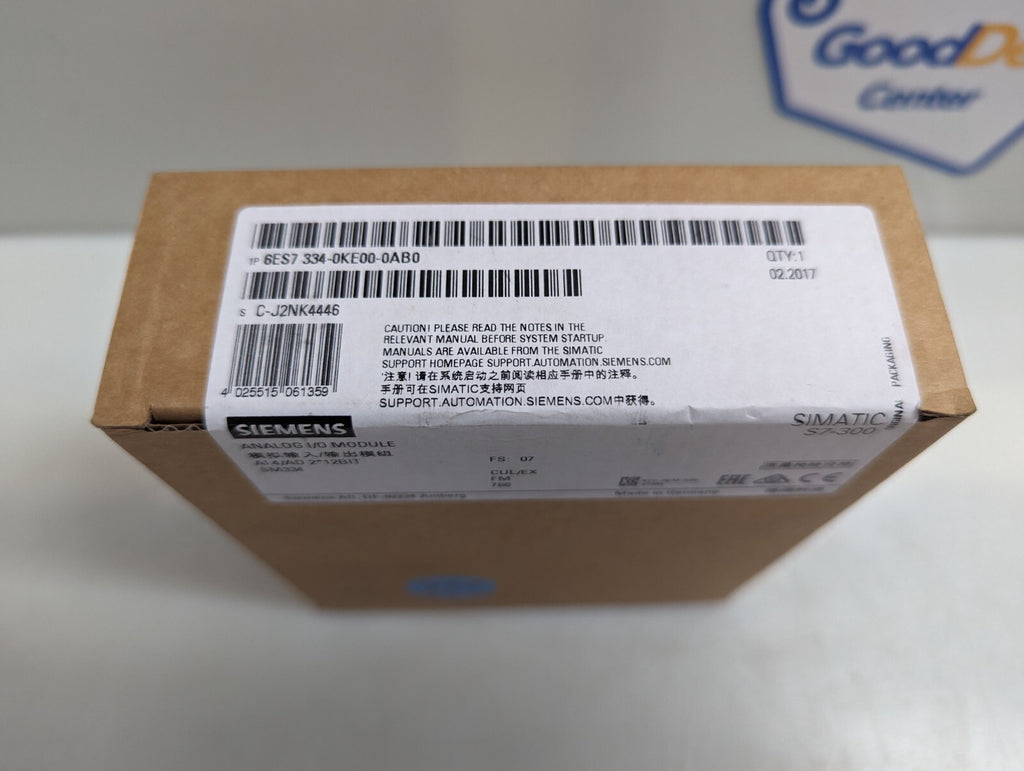 Siemens Simatic S7-300 Analog Module 6ES7 334-0KE00-0AB0