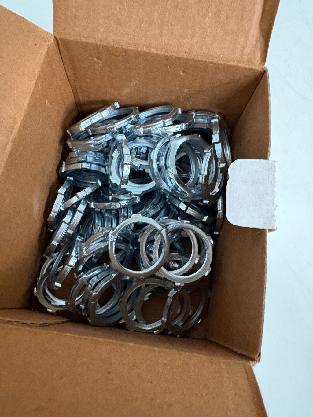 ABB THOMAS & BETTS STEEL 1" LOCKNUTS CI1708 90 IN BOX3