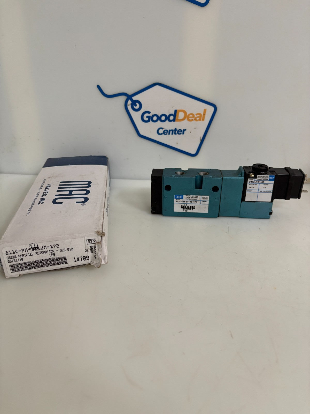 MAC VALVES 150 PSI SOLENOID VALVE 811C-PM-111JB-1720