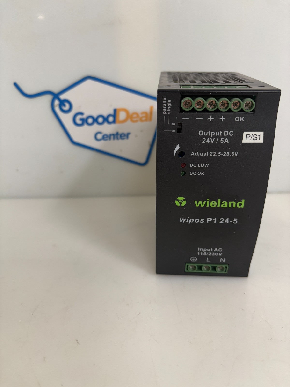 WIELAND SWITCHING POWER SUPPLY WIPOS P1 24-5
