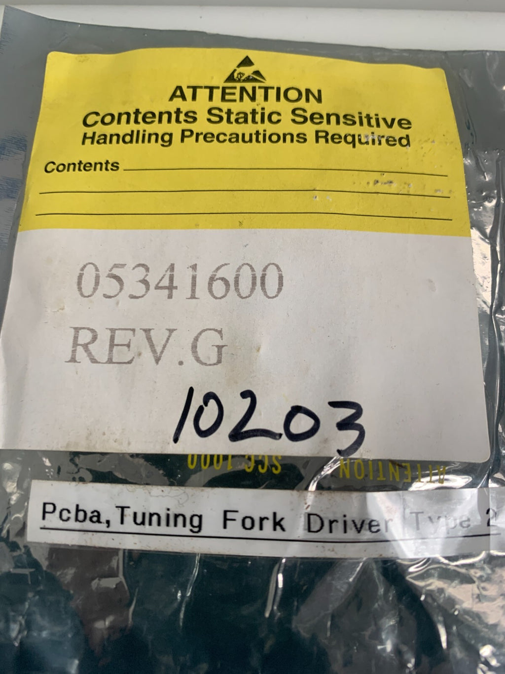 HONEYWELL PCBA TUNING FORK DRIVER TYPE 2 05341600 REV G3