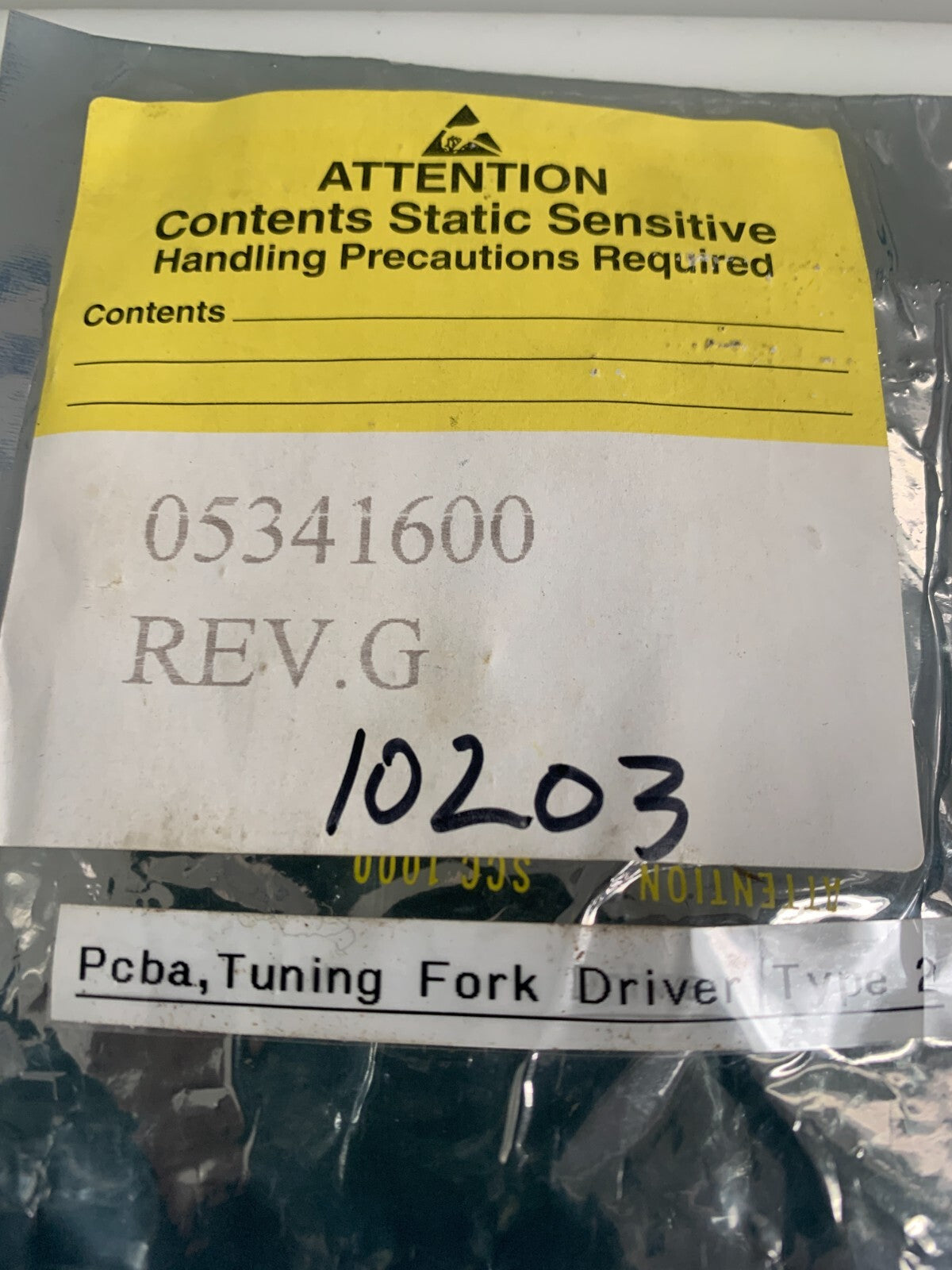HONEYWELL PCBA TUNING FORK DRIVER TYPE 2 05341600 REV G3