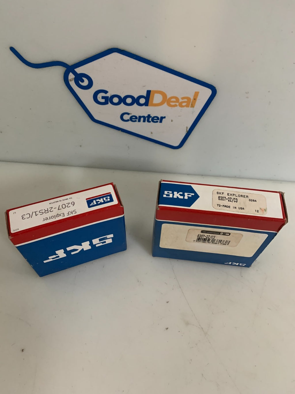 SKF MIX LOT OF EXPLORER BEARING 1X 6307 - 2Z/C3 1X 6207-2RS1/C3