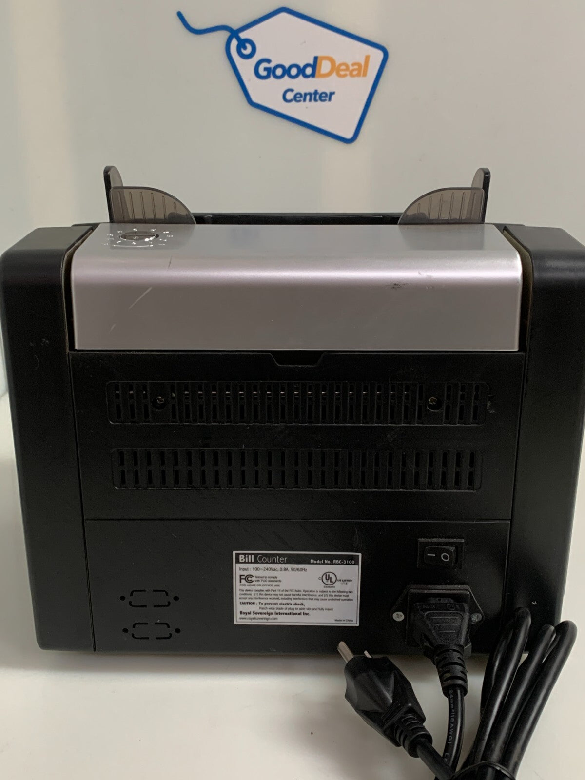 ROYAL SOVEREIGN  RBC-3100   Bill Counter W/UV Counterfeit Detector