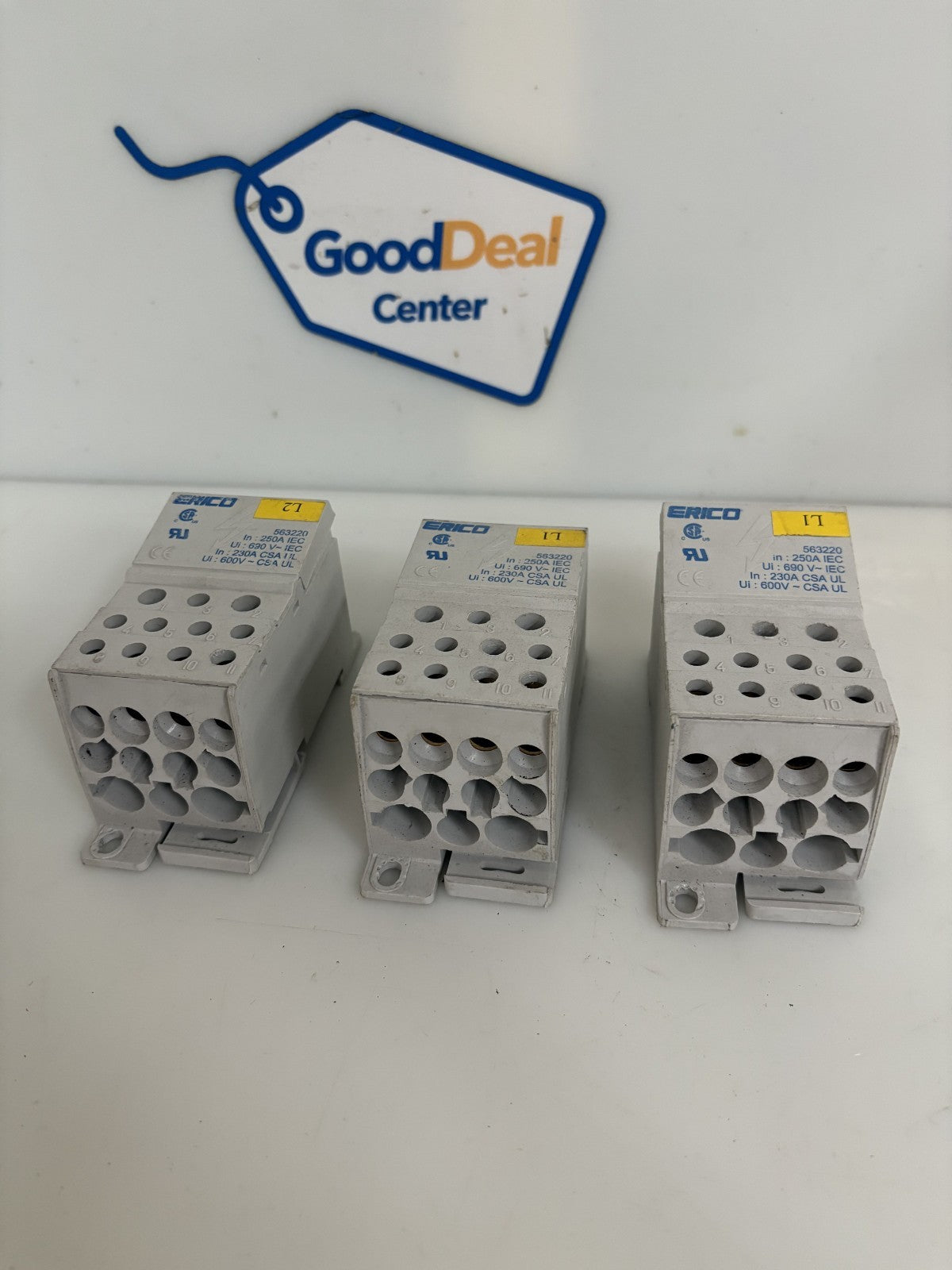 LOT OF 3 ERICO PENTAIR DISTRIBUTOR #563220
