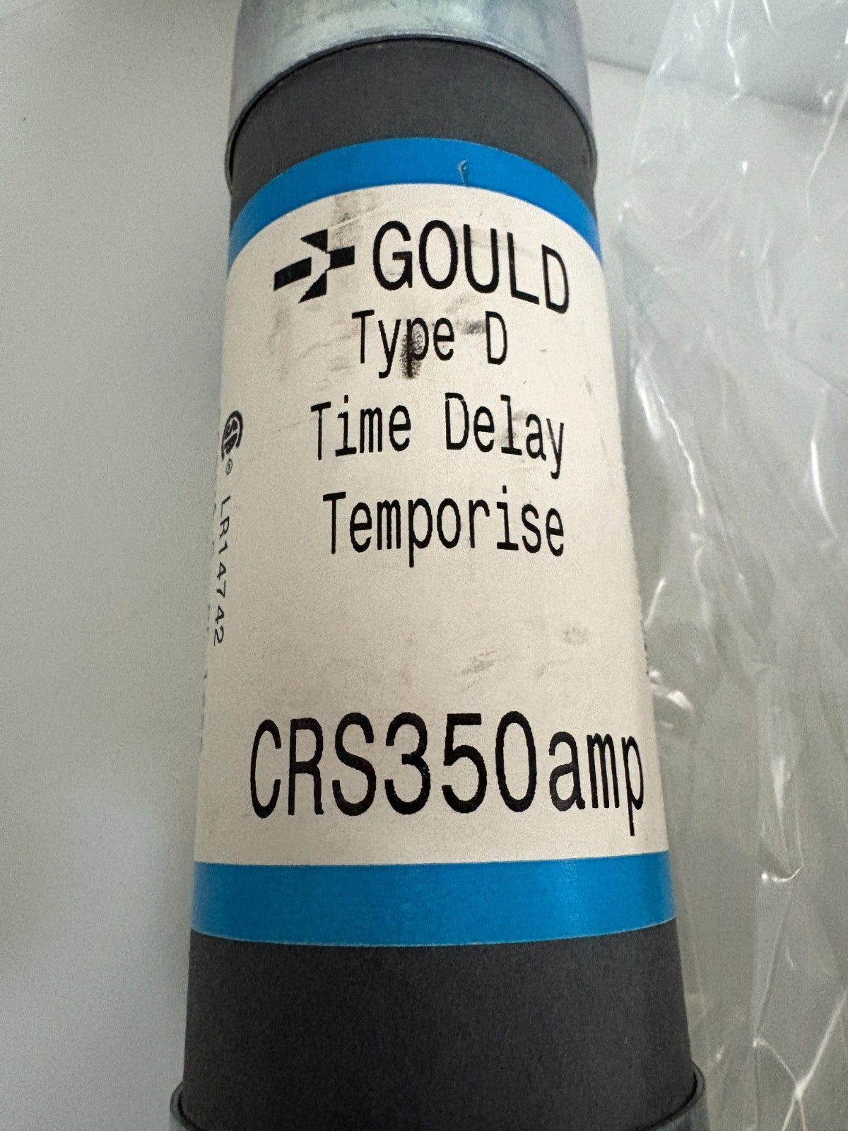 LOT OF 3 GOULD TYPE D TIME DELAY FUSE CRS350 AMP1