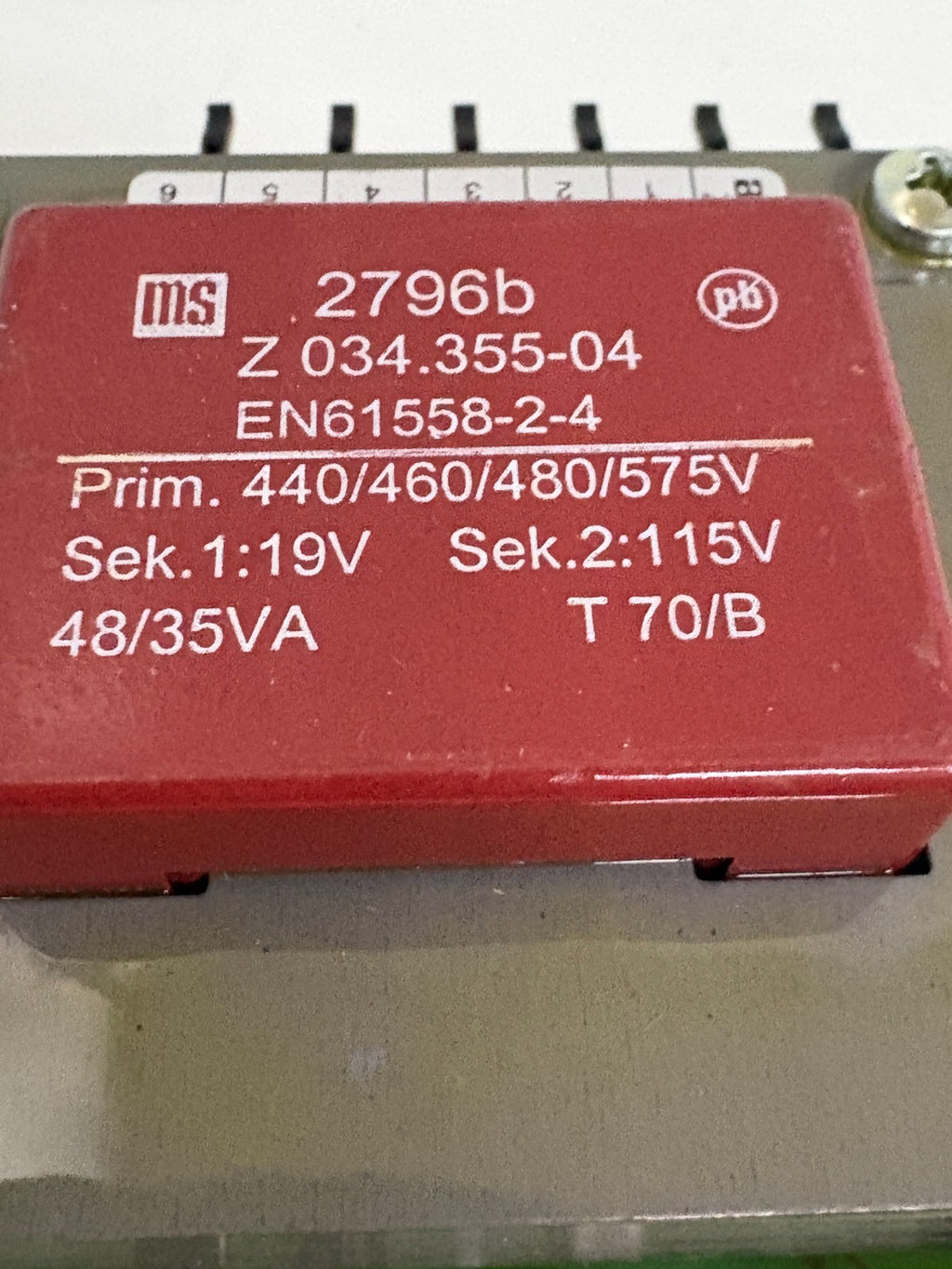 AUMA POWER BOARD FOR ACTUATOR Z014.235C/46