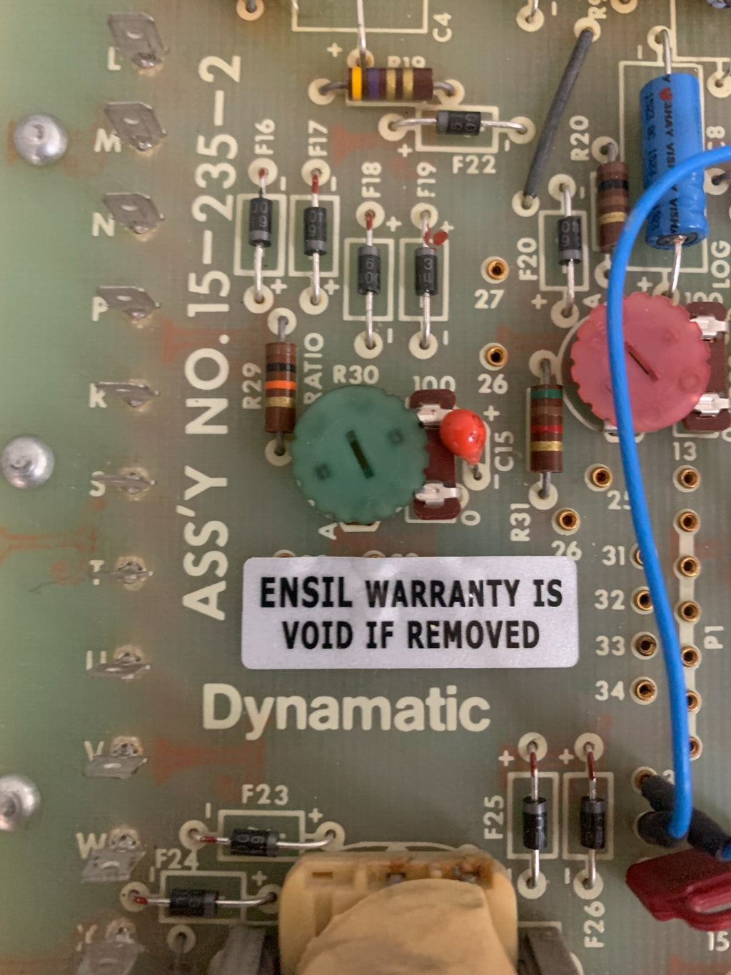 EATON DYNAMATIC CIRCUIT CONTROL BOARD #15-235-2