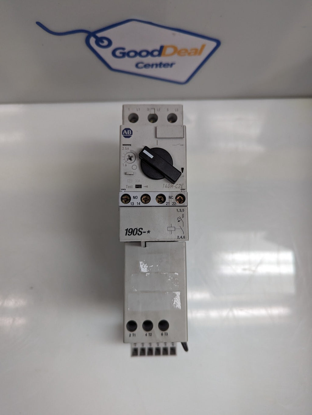 ALLEN BRADLEY COIL STARTER 190S-ANDJ2-CB25C SER. B0