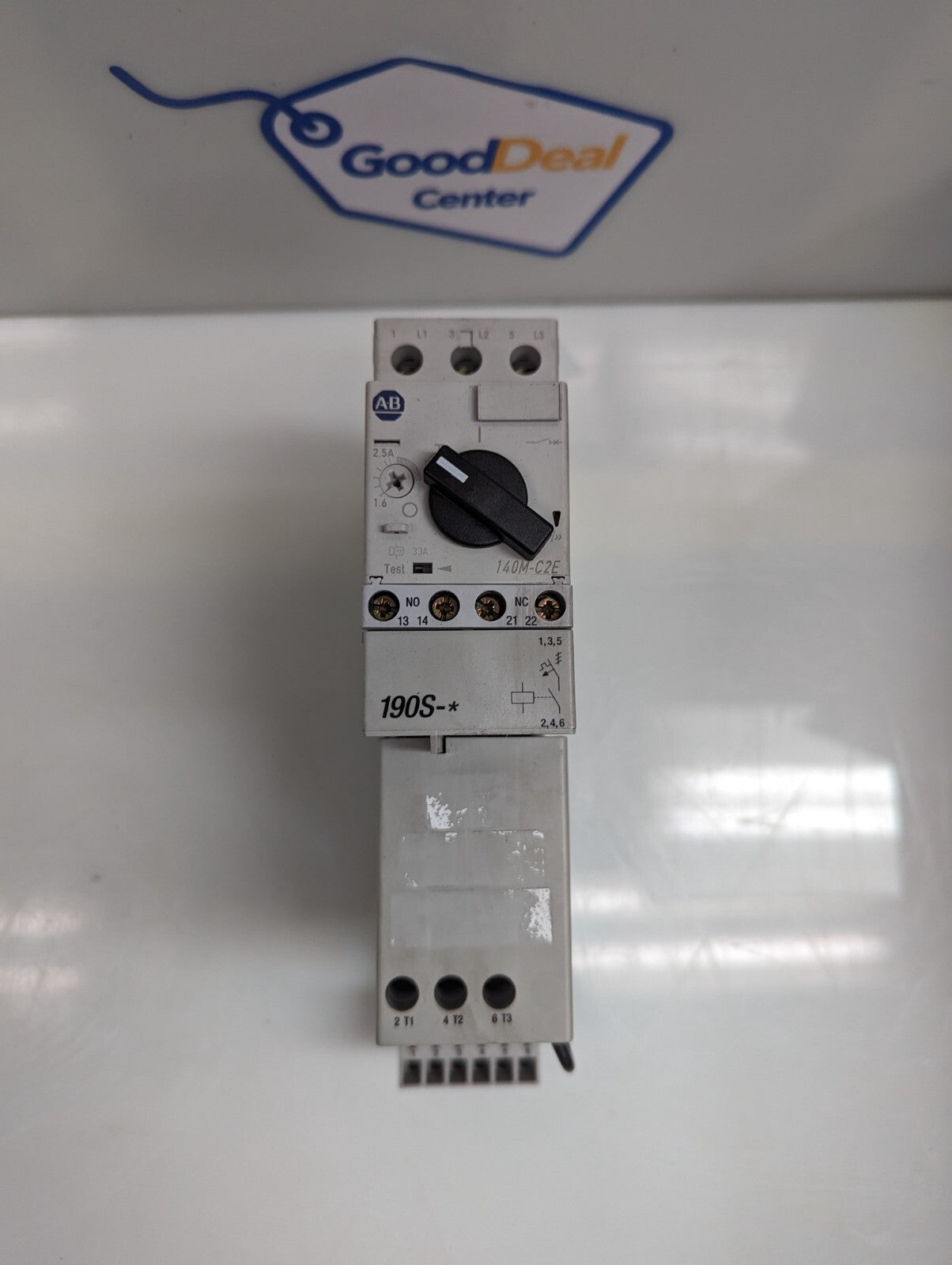 ALLEN BRADLEY COIL STARTER 190S-ANDJ2-CB25C SER. B0
