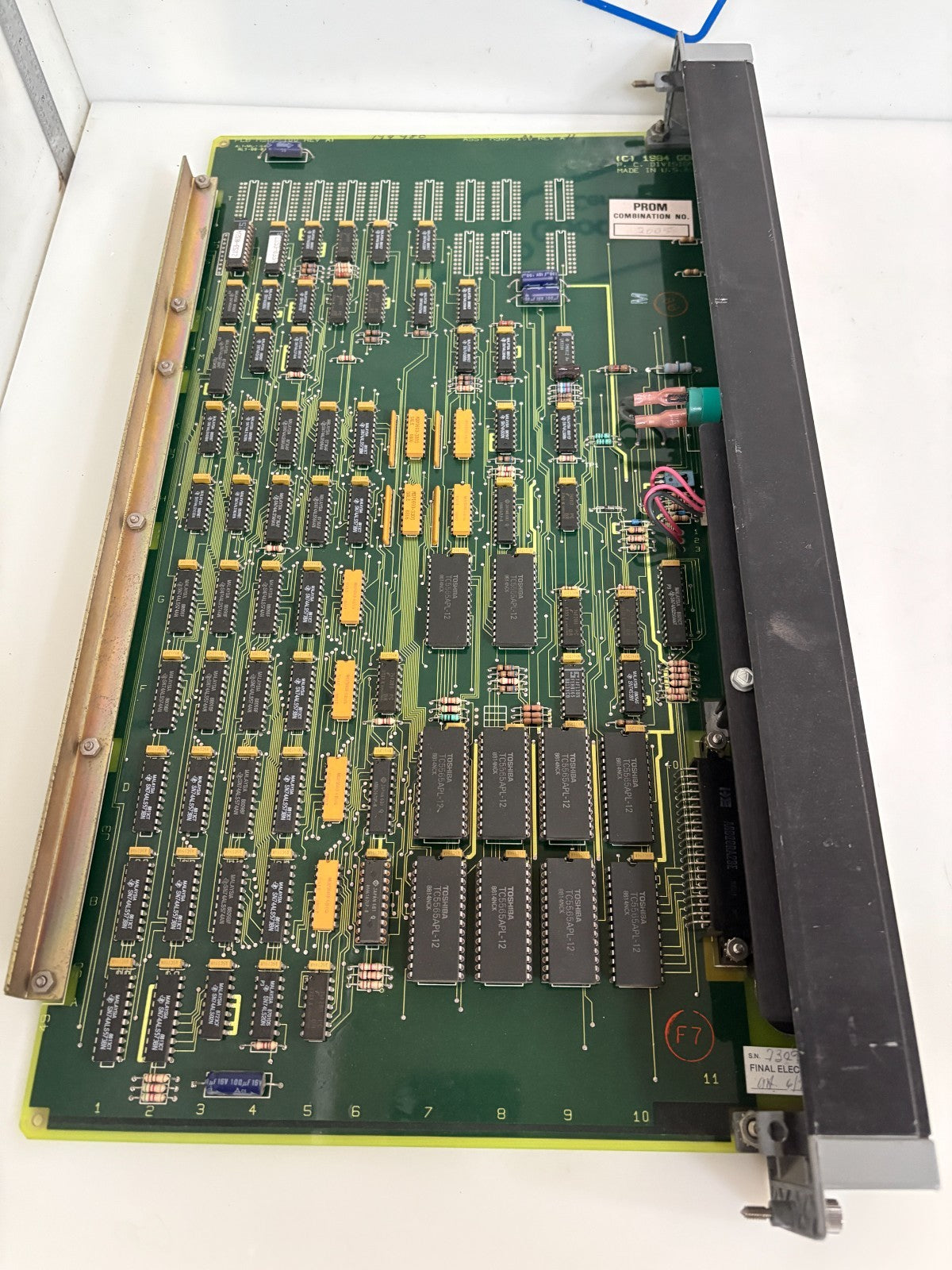 GOULD MODICON SCHNEIDER MEMORE PCB M907-100 REV 012