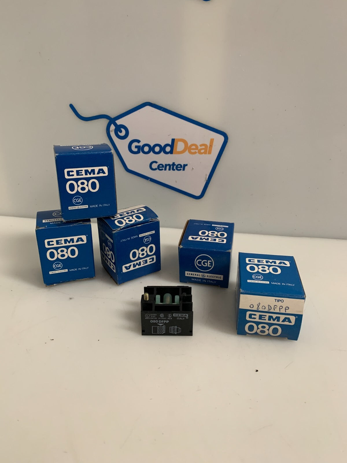 GE CEMA 080 Contact Block 080DFPP0