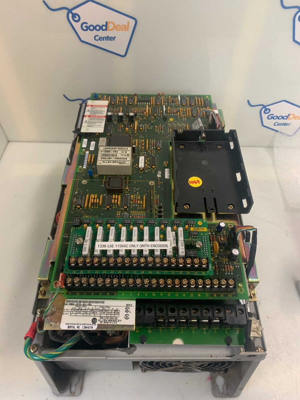 ALLEN BRADLEY 1336 PLUS SENSORLESS DRIVE 1336S-C015-AN-FR4 SER C0