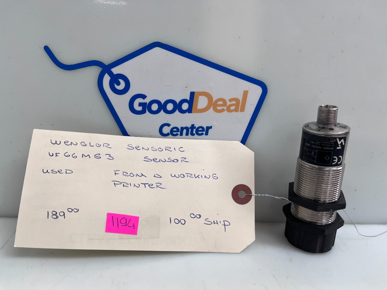 WENGLOR UF66MG3 Sensor