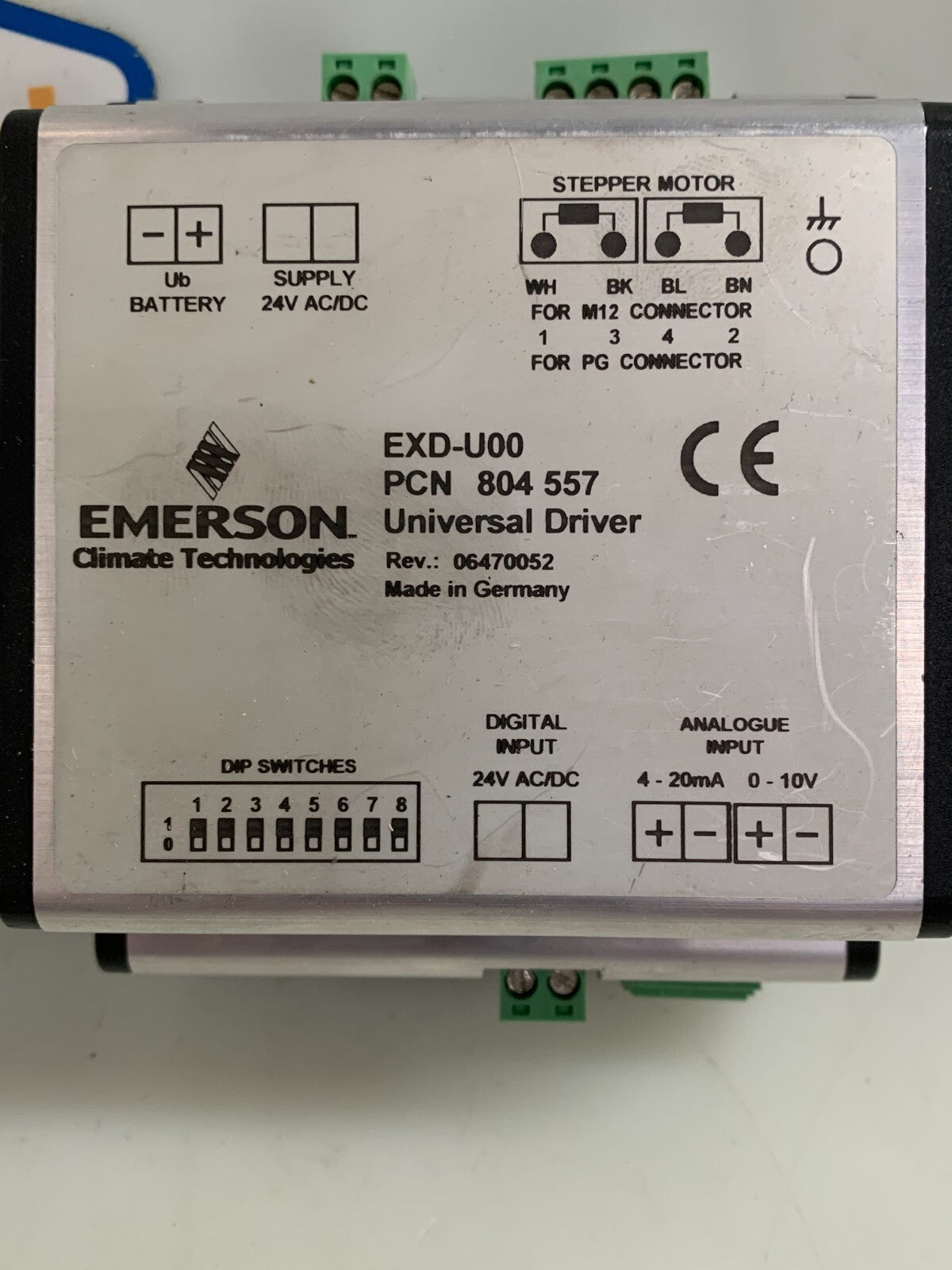 EMERSON EXD-UOO PCN 804 557 UNIVERSAL DRIVER