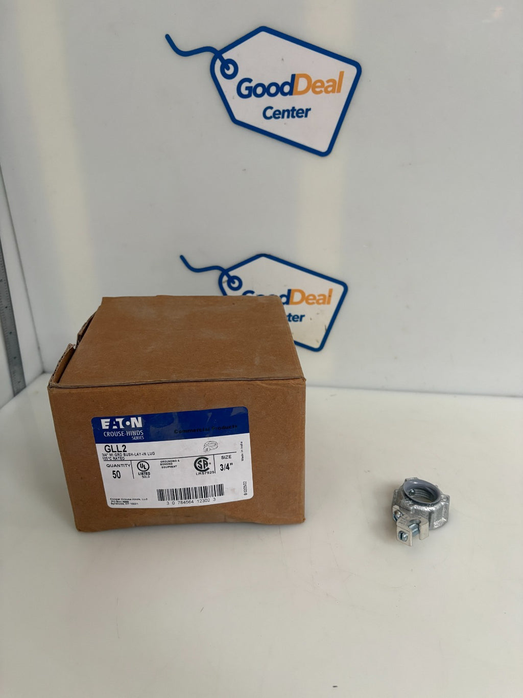 EATON CROUSE HINDS 3/4 MI GROUND BUSH - LAY- IN LUG #GLL2 50 PER BOX0