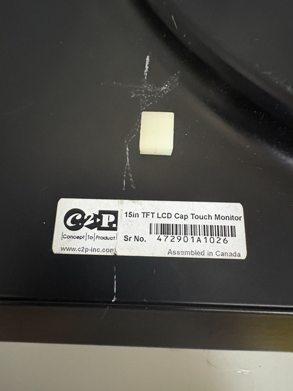 C.2.P.  15"  TFT LCD TOUCH MONITOR3