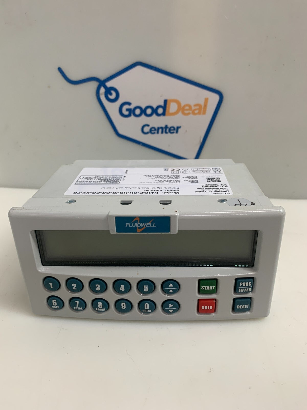 Fluidwell Batch Controller N410-P-CH-HB-IR-OR-PG-XX-ZB